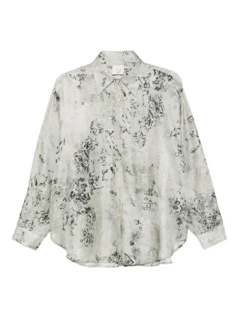 Alysi floral-print shirt White 165254A5225ARG