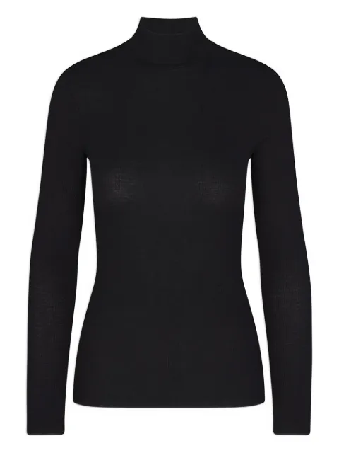 FRAME ribbed high-neck top Black WP25JKT019