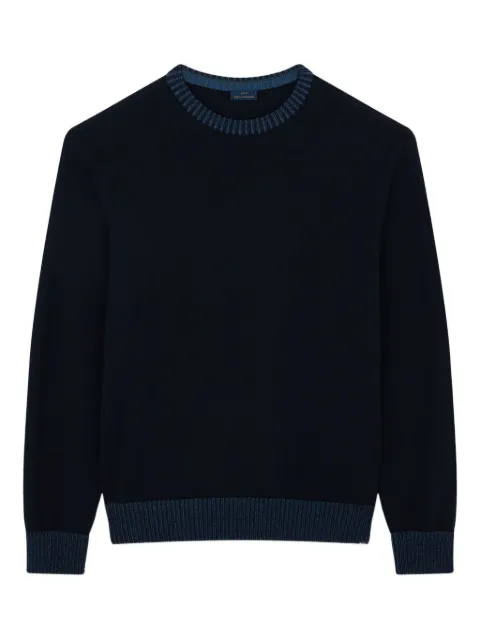 Paul & Shark crew-neck wool sweater Blue 15311010050
