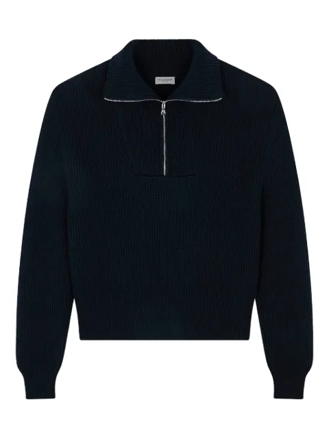 Paul & Shark half-zip ribbed sweater Blue 15351106050