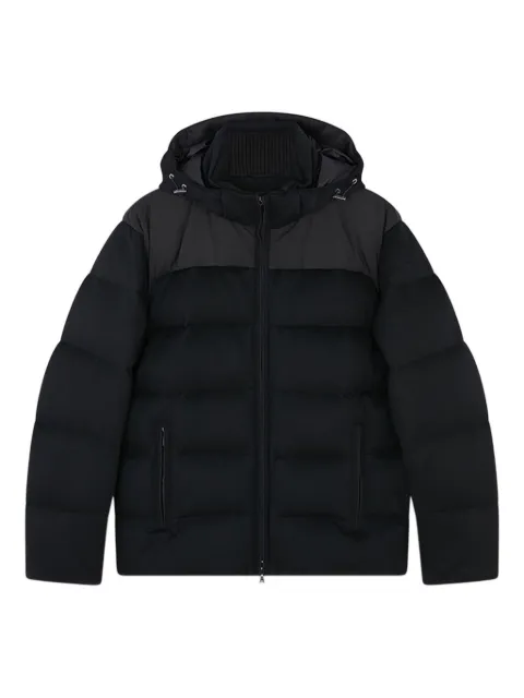 Paul & Shark hooded puffer jacket Black 14312407011