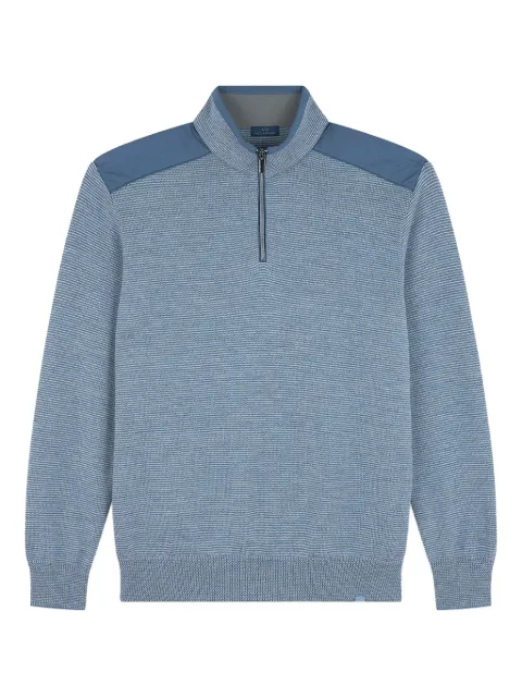 Paul & Shark half-zip sweater Blue 15311133200