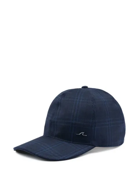 Paul & Shark tartan-check baseball cap Blue 15317121013