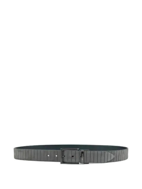 Paul & Shark reversible-design leather belt Grey 15316008654