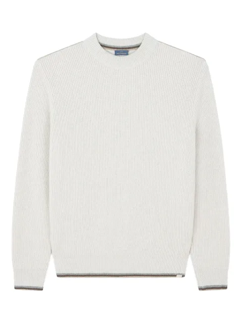 Paul & Shark ribbed crew-neck sweater Neutrals 15311049229