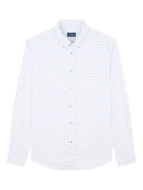 Paul & Shark checked twill shirt White 15313193C65