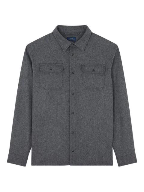 Paul & Shark chest-pockets shirt Grey 15313341664