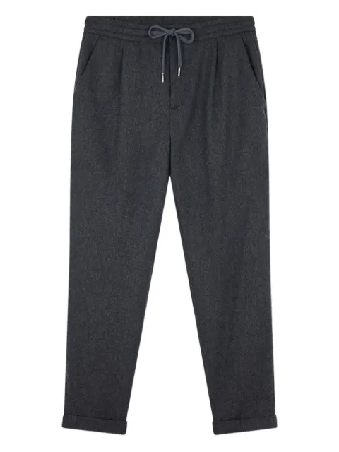 Paul & Shark pleated drawstring trousers Grey 15314077664