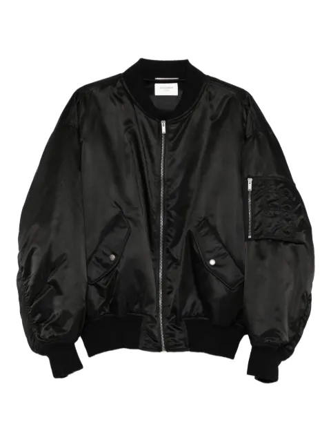 Saint Laurent button-fastening bomber jacket Black 838713YZ9BV
