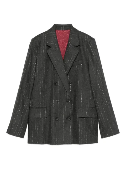 Zadig&Voltaire double-breasted blazer Grey WWBL01942
