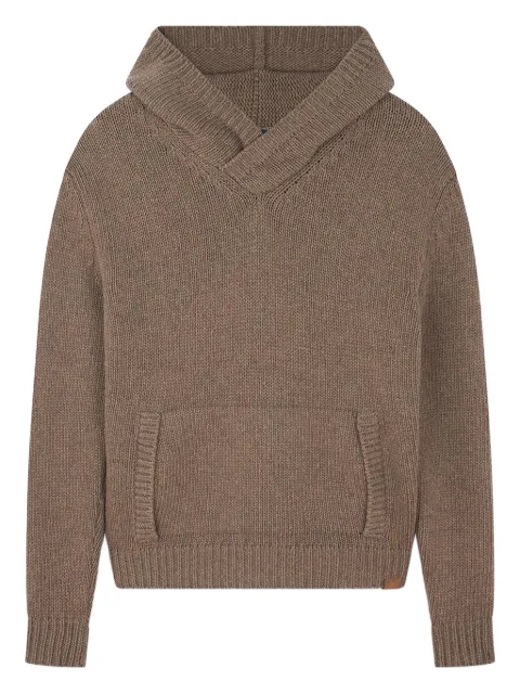 Paul & Shark hooded sweater Brown 15311053323