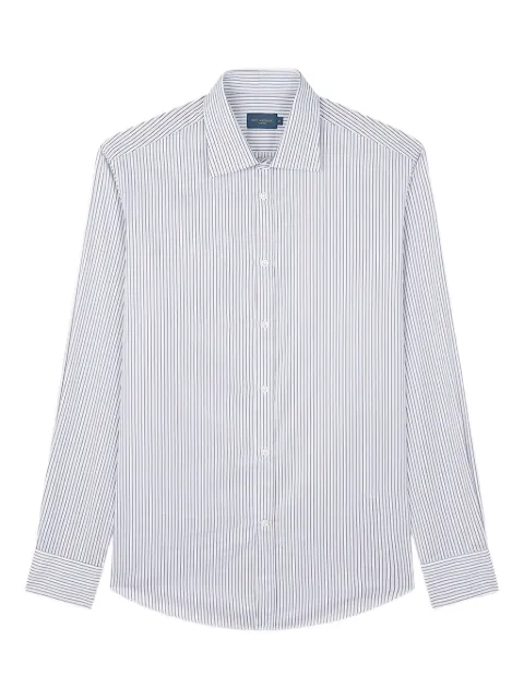 Paul & Shark stripe-pattern cotton shirt White 15313175CFV11