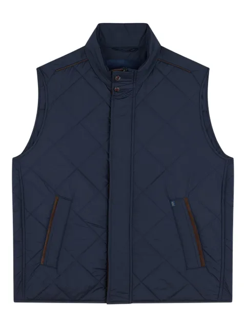Paul & Shark quilted zip-up gilet Blue 14312609013