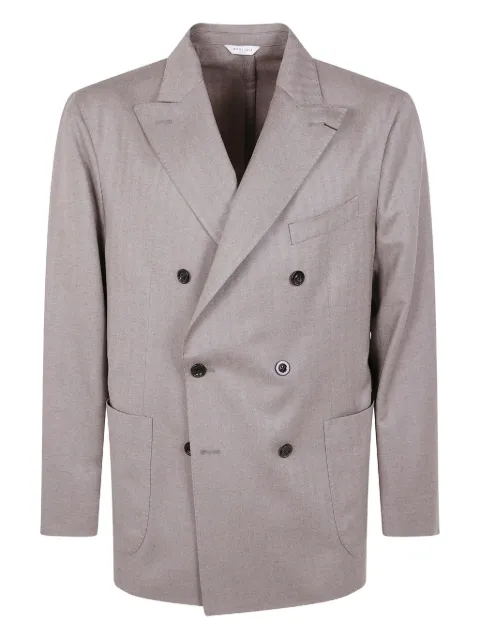 Boglioli double-breasted jacket Grey N4302EFB5008