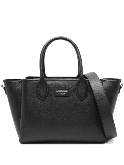 Emporio Armani leather tote bag Black EW002329AF17799MC149