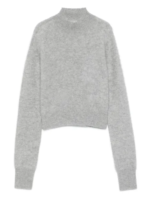 Sportmax high-neck cropped sweater Grey 2522366052600