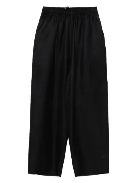 Sofie D'hoore elastic-waist silk trousers Blue PASCHSITW