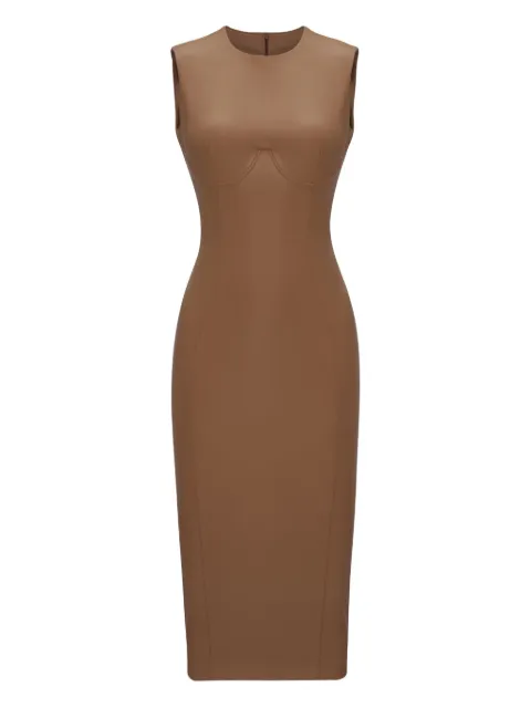 Lika sleeveless mini dress Neutrals 7513