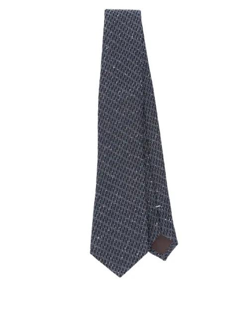 Canali silk tie Blue 18HJ04384