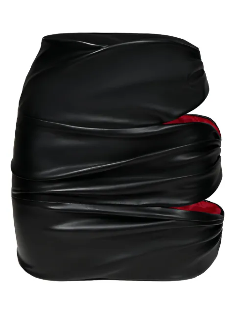Lika cut-out mini skirt Black 7351