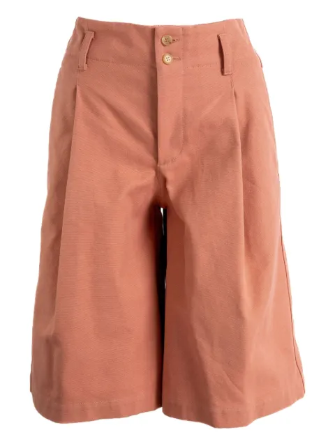 Chloé pleated-details shorts Pink CH25ASH08365