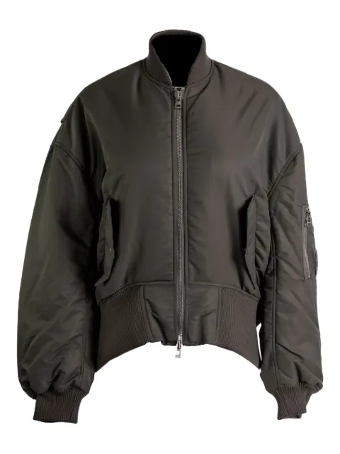 JW Anderson zip-fastening bomber jacket Grey JK0381PG1696