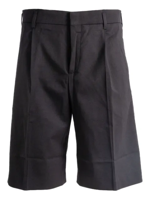Jacquemus Ovalu pleated shorts Black SOM00531AW00670