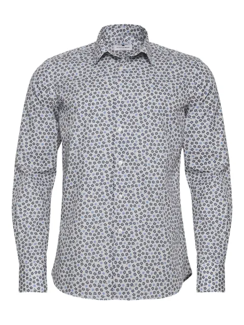 LOJA DAS MEIAS floral-print long-seeve shirt White SILMFIT