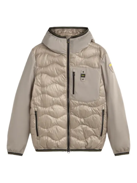 Blauer quilted hooded jacket Neutrals 25WBLUC08078006355