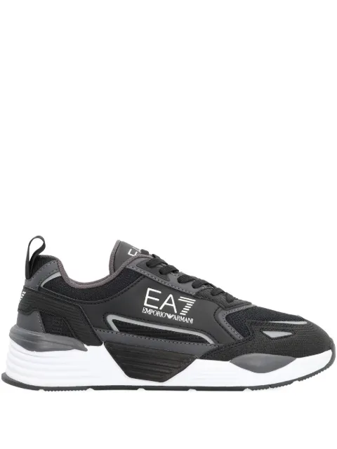 Ea7 Emporio Armani Ace Runner logo low-top sneakers Black 7X000308AF18447