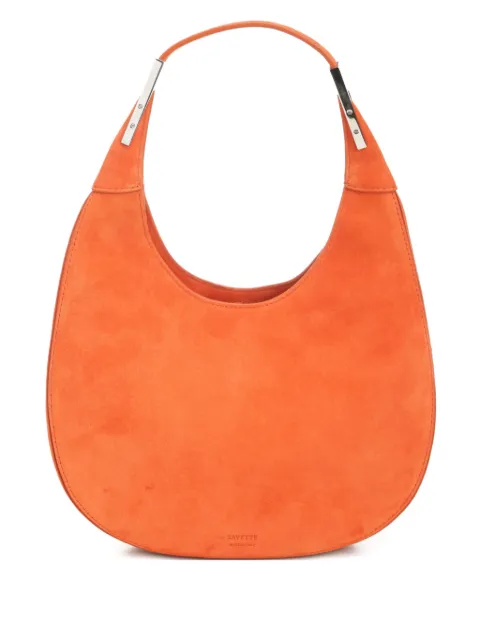 Savette Florence crescent-shaped shoulder bag Orange H0360303