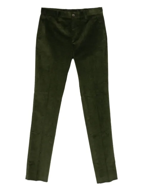 ETRO corduroy straight trousers Green MREA003499TU5M4