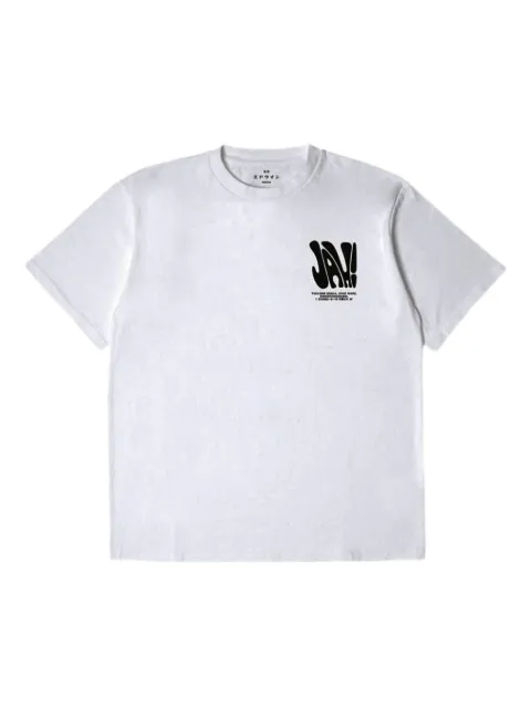 Edwin United We Stand printed cotton T-shirt White I036399