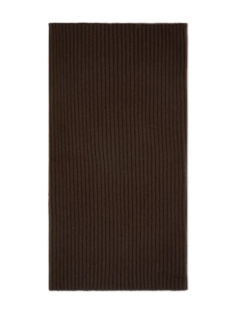 BOMPARD ribbed-knit snood Brown AK320