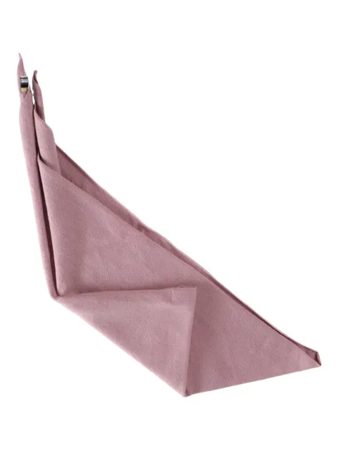 extreme cashmere n°150 cashmere triangular scarf Pink 035