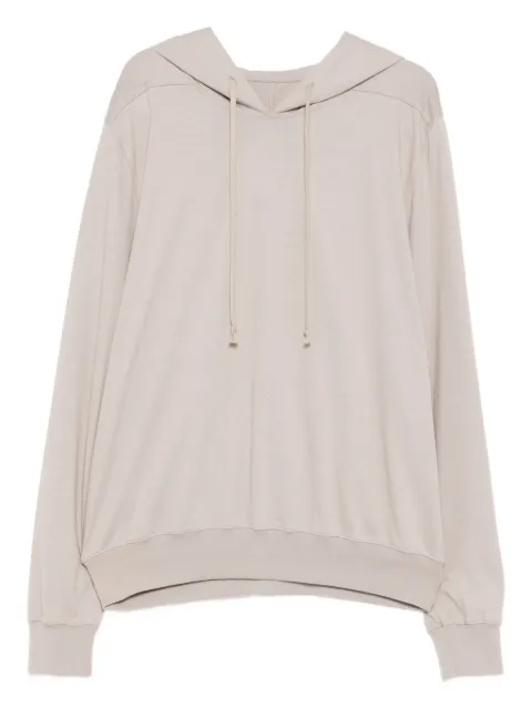 Rick Owens drawstring hoodie Neutrals RU02E1281BA