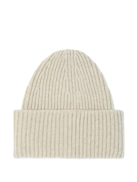 BOMPARD ribbed cashmere hat Neutrals AK412