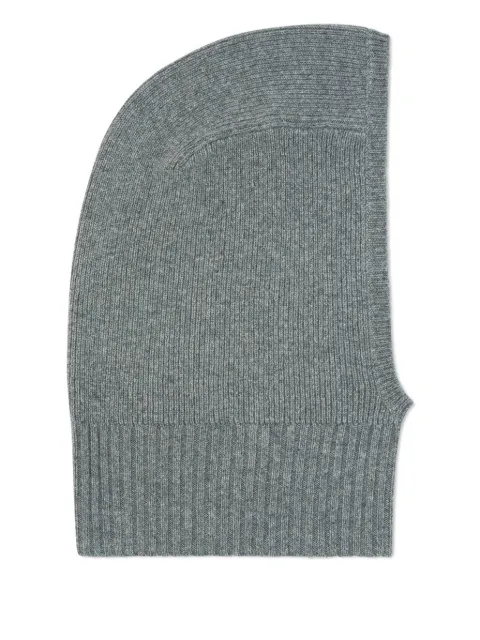 BOMPARD ribbed-trim balaclava Grey AK333