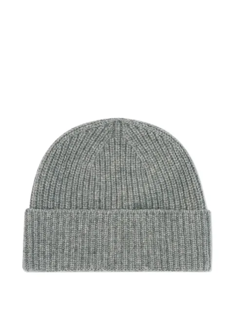 BOMPARD ribbed cashmere beanie Grey AK446N