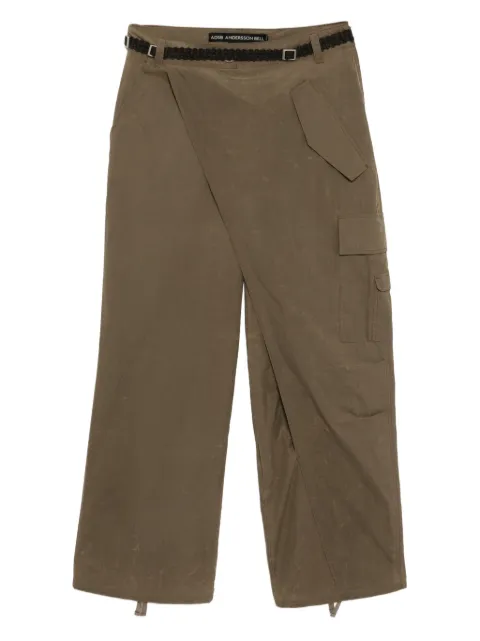 Andersson Bell cargo wrap pants Brown APA843W