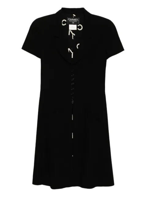CHANEL Pre-Owned 1997 short-sleeved top Black 195411