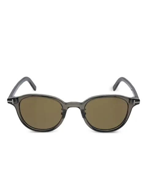 TOM FORD Eyewear round-frame full-rim sunglasses Grey FT0977D20J