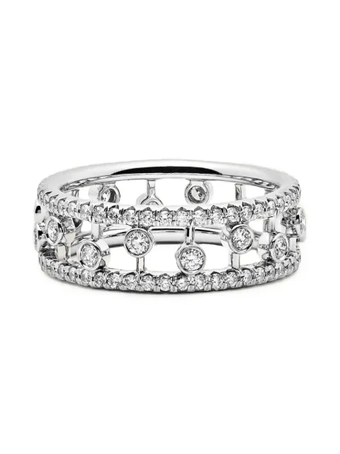 DE BEERS 18K white gold Dewdrop diamond ring R102315