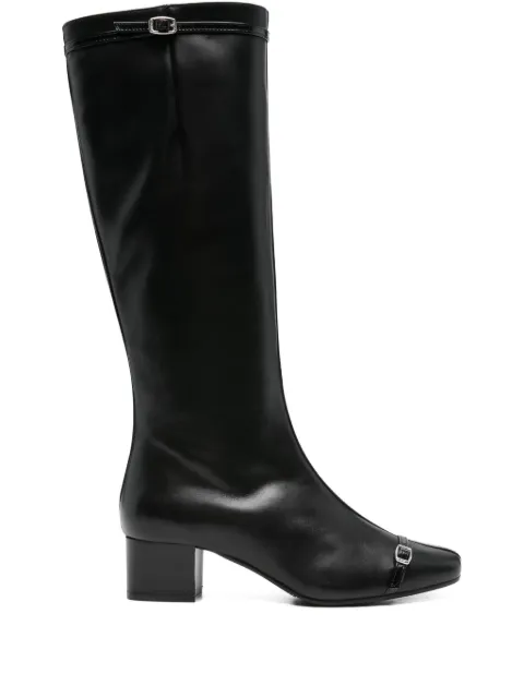 Carel Paris 40mm Starter leather boots Black STARTER