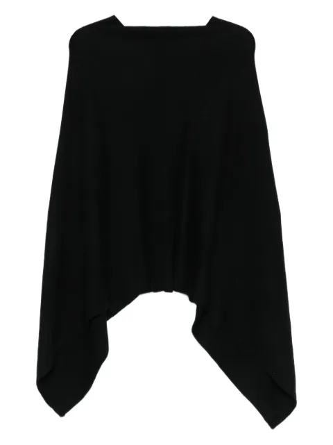 BOMPARD cashmere poncho Black AK222