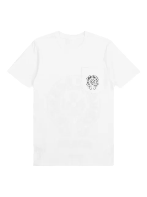 Chrome Hearts Miami Horseshoe pocket T-shirt White CHRM0030