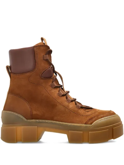 Vic Matie lace-up padded boots Brown 1H4002DV14BR6BS27