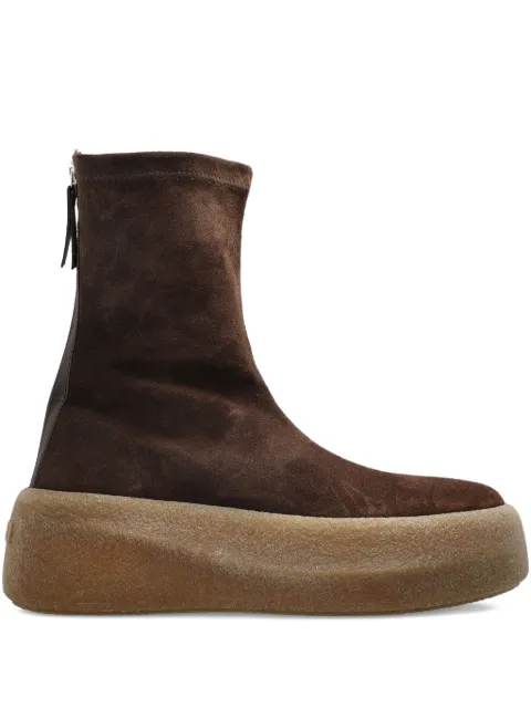 Vic Matie zip-detail platform boots Brown 1F2308DHF04D020