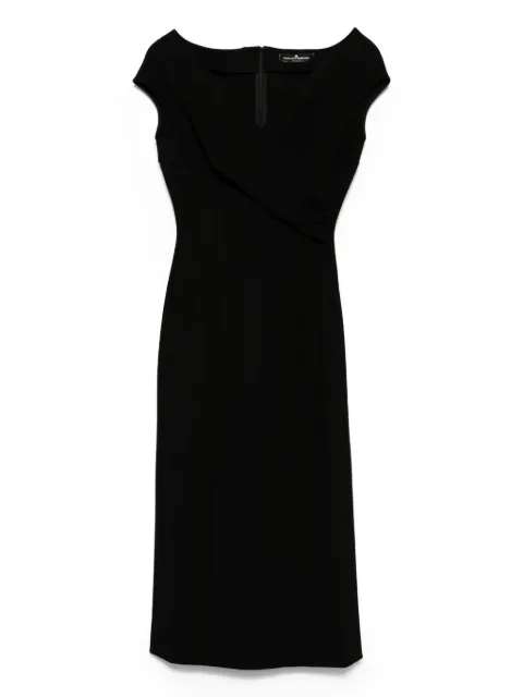 Ermanno Scervino short-sleeve midi dress Black D472Q763EWP