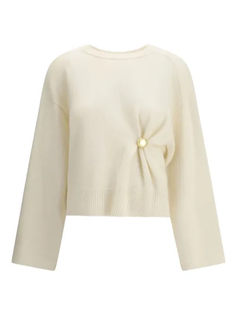 LouLou de Saison draped sweater Neutrals BILL
